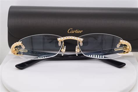 cartier eyewear dupe|cartier buffs glasses with diamonds.